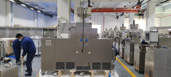Edelstahl Weichgel Kapsel Herstellungsgeräte Touchscreen Betrieb 1-10rpm Die Roll Geschwindigkeit 5.5kw Leistung