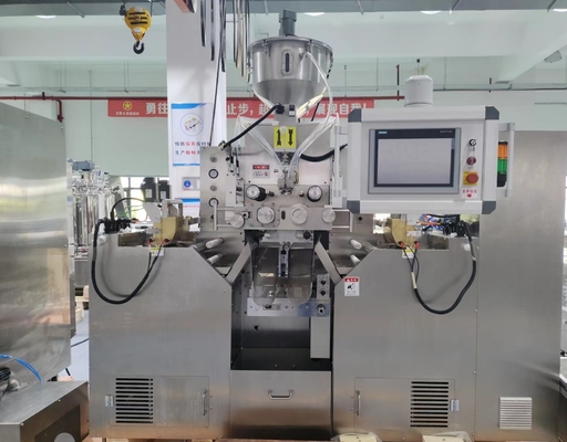 Die Rollgeschwindigkeit 1-10rpm Soft Gel Kapsel Herstellungsmaschine für maßgeschneiderte Kapseln
